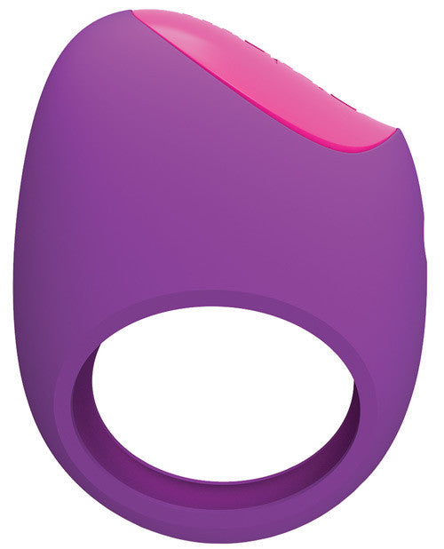 Pico Bong By Lelo Remoji Lifeguard Ring Vibe - Purple