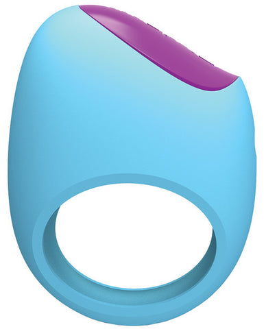 Pico Bong By Lelo Remoji Lifeguard Ring Vibe - Blue