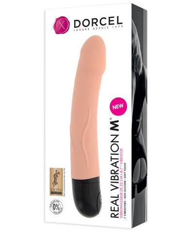 Dorcel Real Vibration M 8.5" Vibrator - Flesh