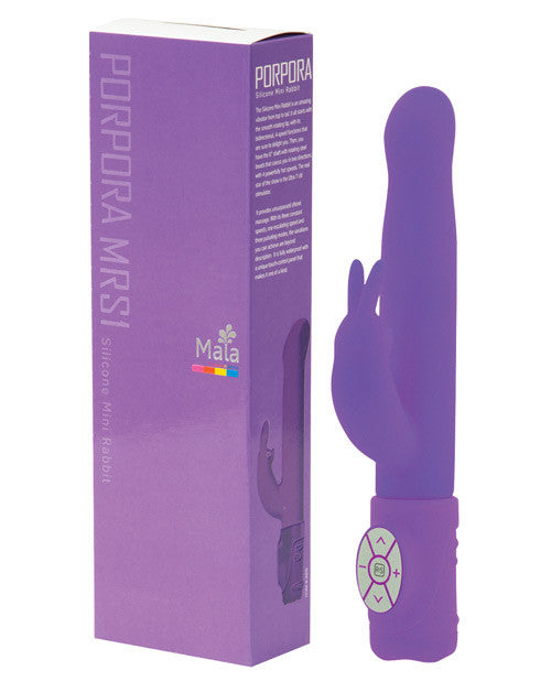 Maia Porpora Mrs1 Silicone Mini Rabbit - Neon Purple