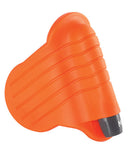 Maia Ray Silicone Vibrating Stroker - Grey-orange