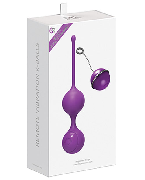 Ml Creation Remote Vibration K-ball - Purple