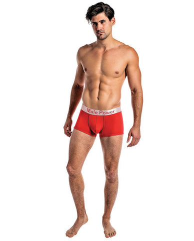 Modal Basics Lo Rise Enhancer Short Red Lg