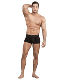 Bamboo Low Rise Pouch Enhancer Short Black Md