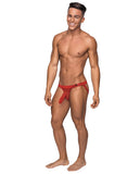 Hoser Stretch Mesh Jock Red L-xl