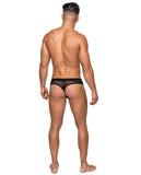 Hoser Stretch Mesh Thong Black S-m