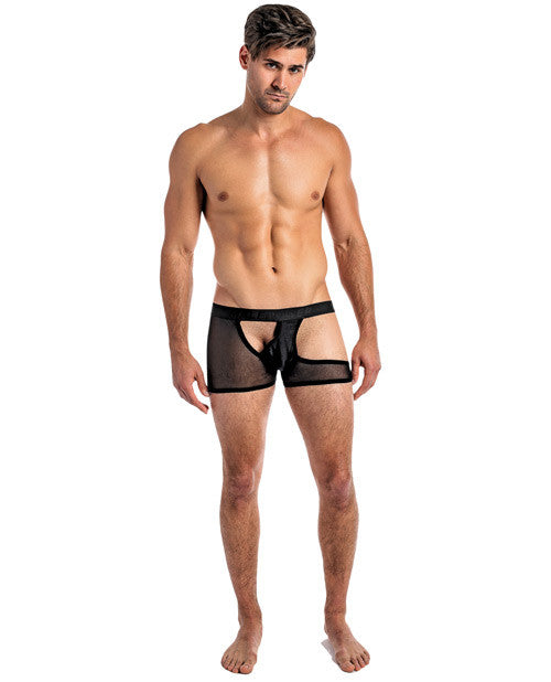 Eclipse Half Moon Short Black Md