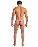 Modal Basics Lo Rise Thong Red L-xl