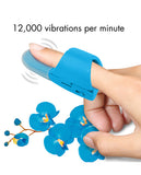 New Fuzu Fingertip Massager - Neon Blue