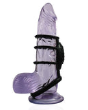 Doctor Love's Vibrating Cock Cage - Black