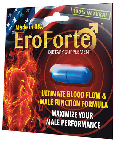 No Eta Eroforte Male Enhancement - 1 Capsule Blister