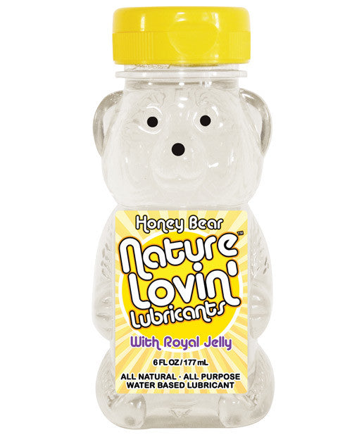 Nature Lovin' Honey Bear Water Based Lubricant - 6 Oz