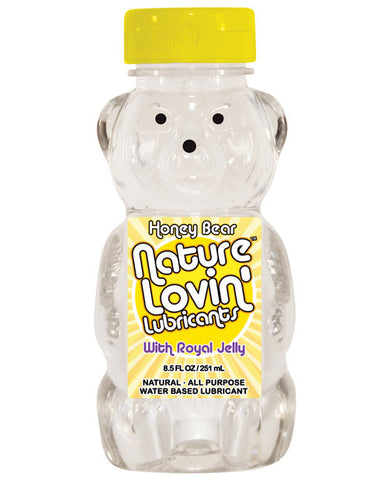 Nature Lovin' Honey Bear Water Based Lubricant - 8.5 Oz