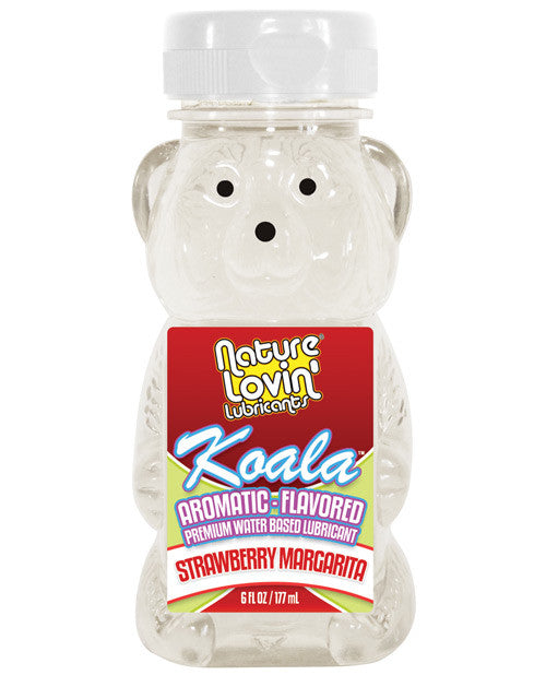 Nature Lovin' Koala Aromatic Flavored Lubricant 6 Oz - Strawberry Margarita