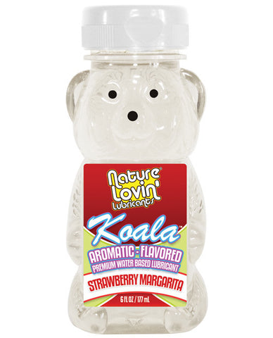 Nature Lovin' Koala Aromatic Flavored Lubricant 6 Oz - Strawberry Margarita