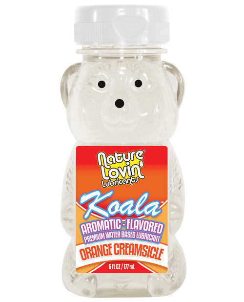 Nature Lovin' Koala Aromatic Flavored Lubricant 6 Oz - Orange Creamsicle