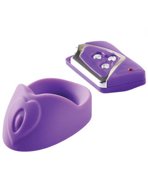 Sensuelle Remote Control Partner Ring - Purple