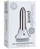 Sensuelle Point Rechargeable Bullet - Silver