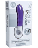 Sensuelle Impulse Rechargeable Slimline Vibrator - Purple