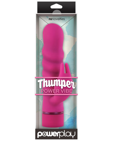 Ns Novelties Powerplay Thumper Power Vibe - Pink