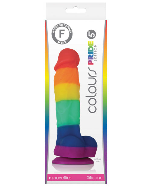 Colours Pride Edition 5" Dong W-suction Cup