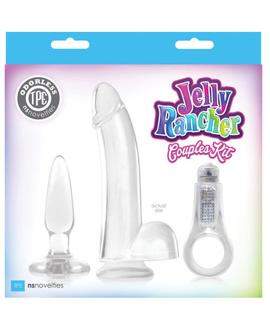 Ns Novelties Jelly Rancher Couples Kit - Clear