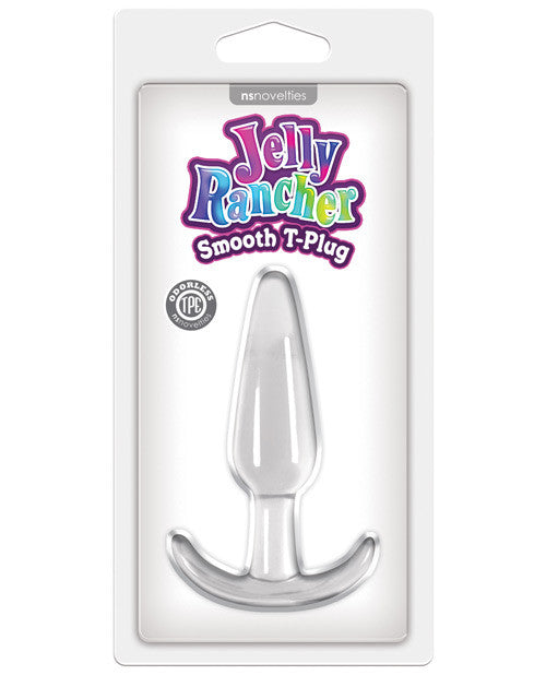 Ns Novelties Jelly Rancher Smooth T-plug - Clear