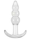 Ns Novelties Jelly Rancher Ripple T-plug - Clear