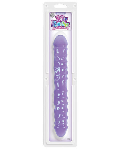 Ns Novelties Jelly Rancher Double Dong Ripple - Purple