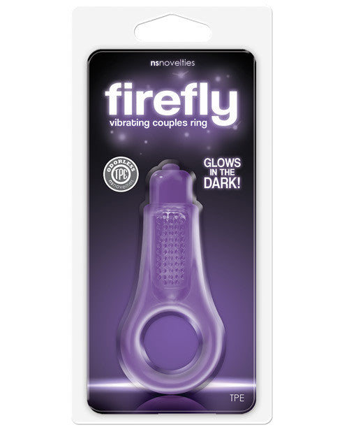 Ns Novelties Firefly Vibrating Couples Ring - Purple