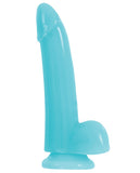 Ns Novelties Firefly Smooth Glowing 5" Dong - Blue