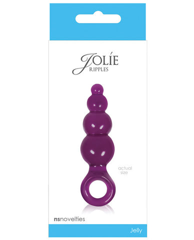 Ns Novelties Jolie Ripple Mini - Plum