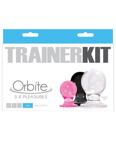 Ns Novelties Orbit Trainer Kit Anal Plugs - Assorted Colors