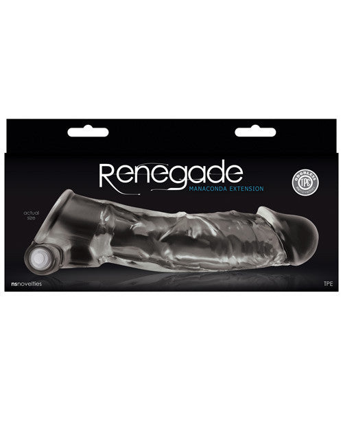 Ns Novelties Renegade Manaconda Extension - Clear