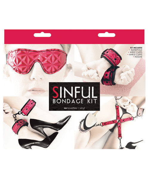 Sinful Bondage Kit - Pink