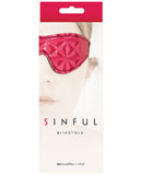 Ns Novelties Sinful Blindfold - Pink