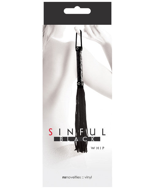 Ns Novelties Sinful Whip - Black