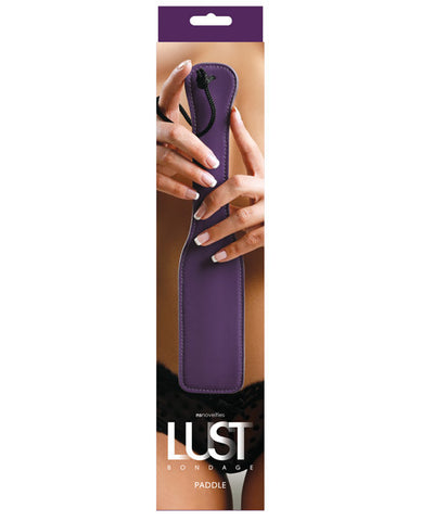 Ns Novelties Lust Bondage Paddle - Purple