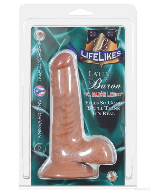 Lifelikes 5" Latin Baron W-suction Cup