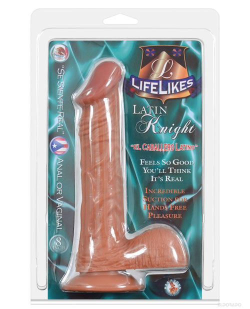 Lifelikes 8"latin Knight W-suction Cup