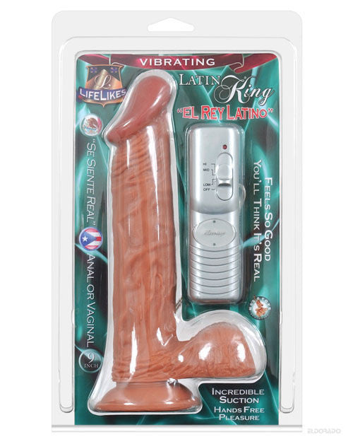 Lifelikes Latin Vibrating King W-suction Cup