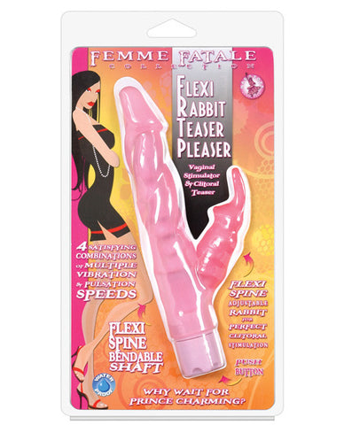 Femme Fatale Flexi Rabbit Teaser Pleaser - Bubblegum