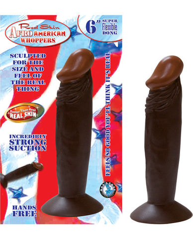 Real Skin Afro American Whoppers 6"