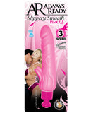 Always Ready Slippery Smooth Pink #2 - Pink