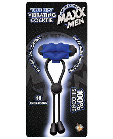 Maxx Men Blue Lips Vibrating Cocktie