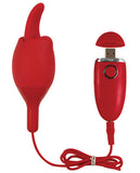 O Zone Usb Rechargeable Orgasmic Tongue Vibe - 10 Function Red