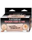 Natural Realskin Pussy & Ass