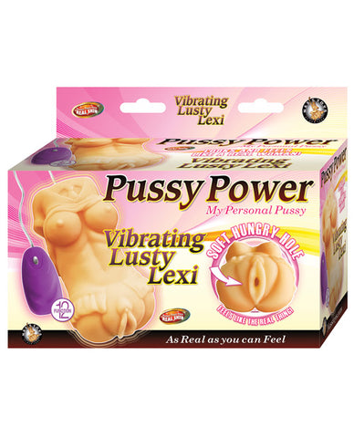 Pussy Power Vibrating Lusty Lexi - Flesh