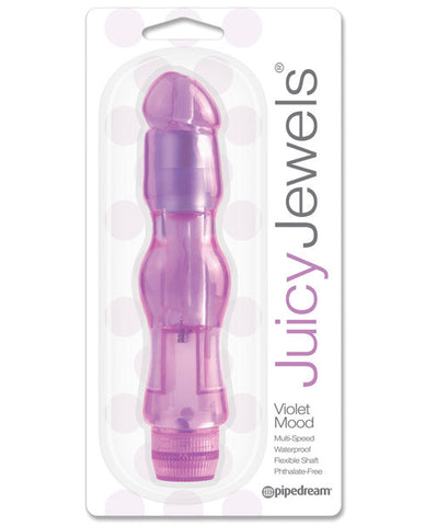 Juicy Jewels Violet Mood Vibrator - Purple