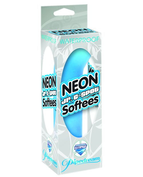 Neon Jr 5" G Spot Softees Waterproof - Blue